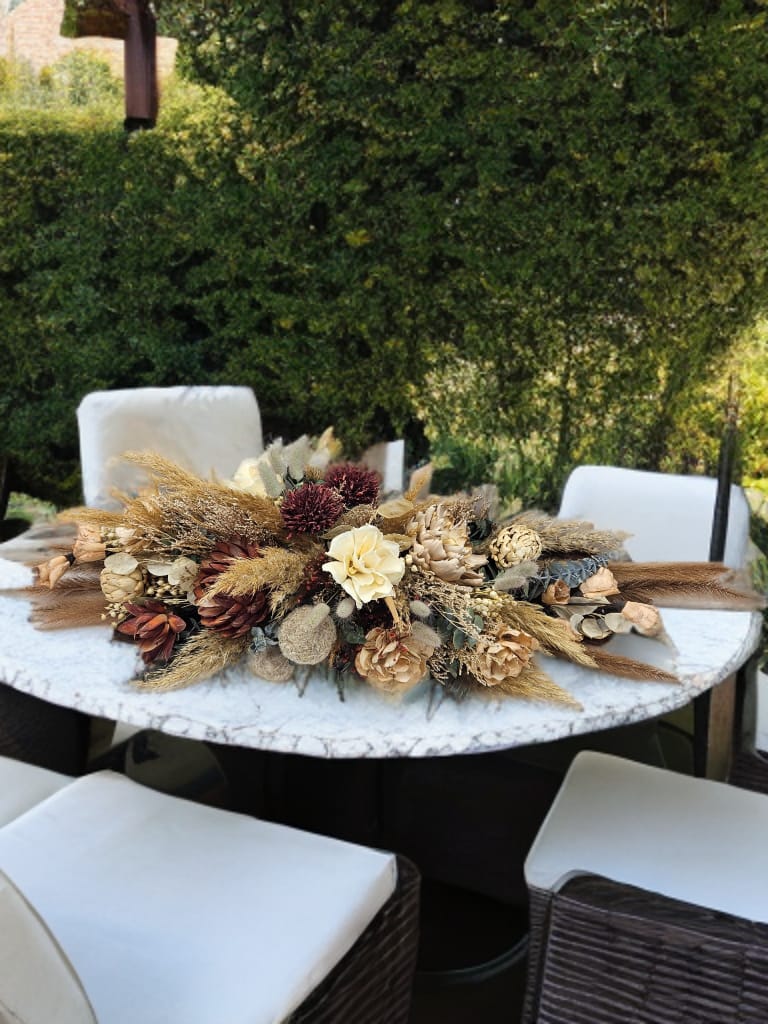 hermoso centro de mesa 